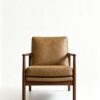 308f2d5b53f75b82a32d60688eba536d Solid Wood Frame Vintage Leather Lounge Chair