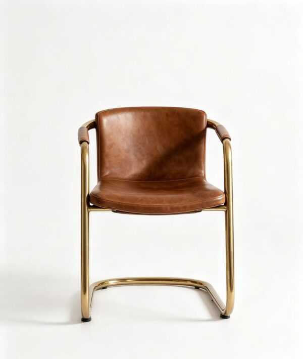 40f23a97f89f1f18e330d69934aa0df1 Minimalist Metal Frame Arm Side Chair