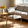 Vintage White Leisure Armchair