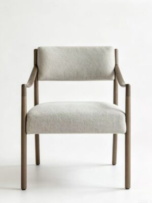 Vintage White Leisure Armchair