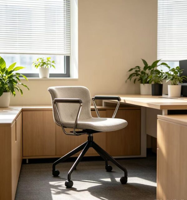 748e5a0ac00b138cba24d715257fc467 Minimalist Fabric Armrest Office Swivel Chair