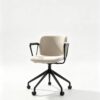 817b306c8031d1105061089b91c7c090 Minimalist Fabric Armrest Office Swivel Chair