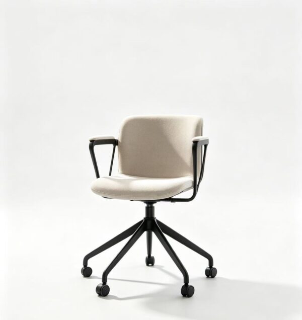 817b306c8031d1105061089b91c7c090 Minimalist Fabric Armrest Office Swivel Chair
