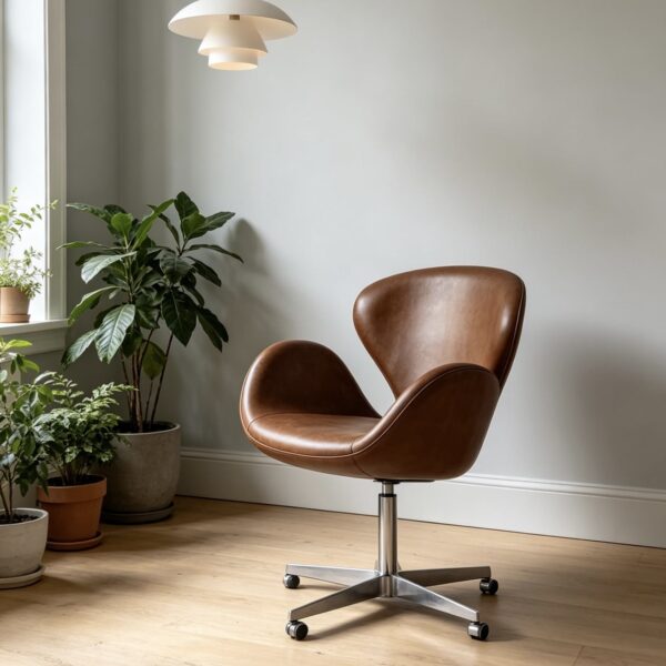 H6716437dc1f4425baceb0162247b210bk Vintage Retro Executive Office Chair