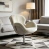 Industrial Aluminum Office Reception Chair