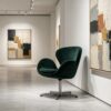 Modern Nordic Leather Sofa Chair