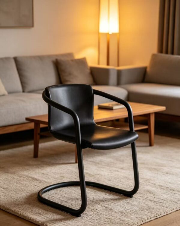 cc1a05bd0288d5517c7d8d1b5c72b1ec Minimalist Metal Frame Arm Side Chair