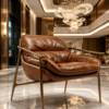 屏幕截图 2026-06-15 155454 Vintage Copper Frame Armchair