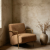 Vintage Leather Accent Chair