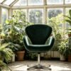 Modern Nordic Leather Sofa Chair