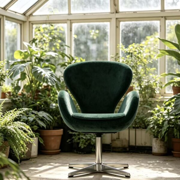 Modern Nordic Leather Sofa Chair