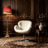 Industrial Aluminum Office Reception Chair