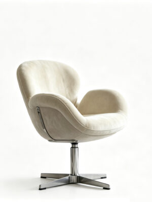 Industrial Aluminum Office Reception Chair