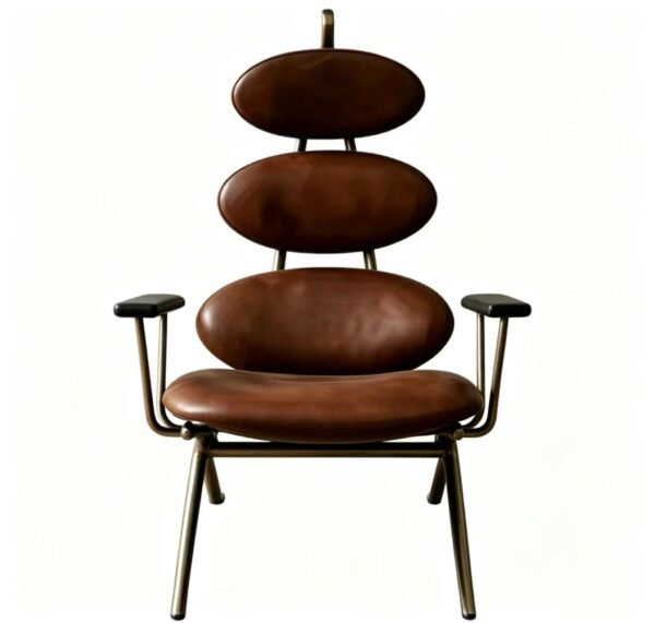 微信图片_20260612154149_245_4 Dark Brown Vintage Accent Chair