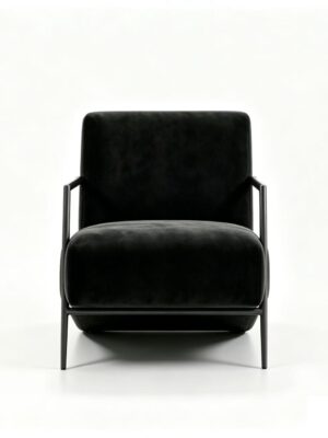 Velvet Vintage Accent Chair