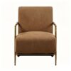 Vintage Leather Accent Chair
