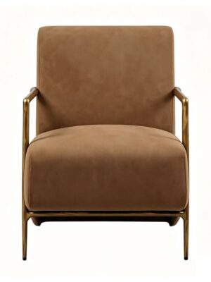 Vintage Leather Accent Chair