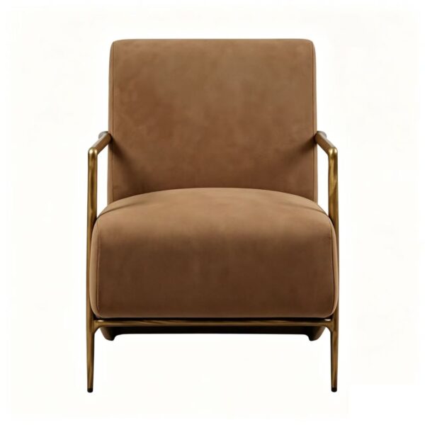 Vintage Leather Accent Chair