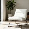 微信图片_20260615162804_276_4 White Fabric Leisure Chair