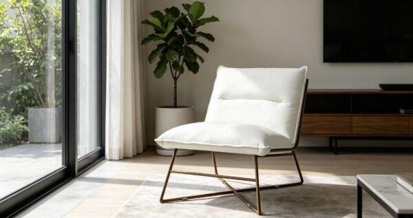 微信图片_20260615162804_276_4 White Fabric Leisure Chair