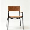 2d6754267d88375550b2e5688692fcc3 Vintage Top Grain Leather Dining Chair