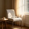 Elegant Solid Iron Framework Chairs