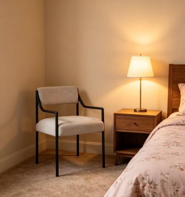84c82f619515f8445f6c33d120ec0f51 Elegant Fabric and Wrought Iron Frame