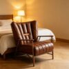 Elegant Industrial Design Armchair