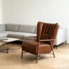 Elegant Industrial Design Armchair