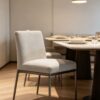 Elegant Solid Iron Framework Chairs