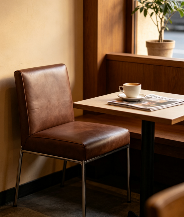 Vintage Cognac Leather Chair