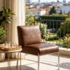 Vintage Cognac Leather Chair