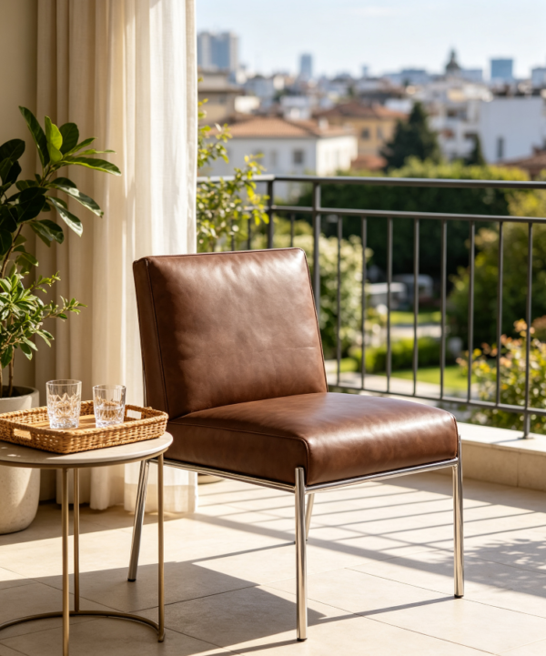 Vintage Cognac Leather Chair