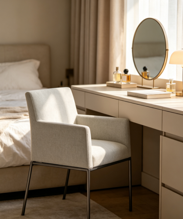 屏幕截图 2026-07-05 155928 Grey Fabric Upholstered Arm Chair