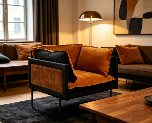 屏幕截图 2026-07-07 155442 Amber Velvet Accent Chair