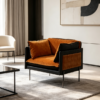 屏幕截图 2026-07-07 155447 Amber Velvet Accent Chair