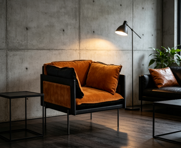 屏幕截图 2026-07-07 155451 Amber Velvet Accent Chair