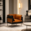 屏幕截图 2026-07-07 155456 Amber Velvet Accent Chair