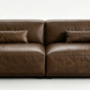 Canyon Modular Leather Loveseat