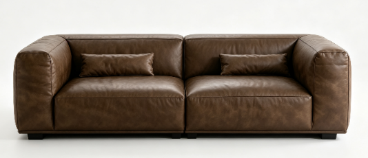 Canyon Modular Leather Loveseat