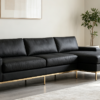 Metro L Leather Sectional