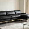 Metro L Leather Sectional