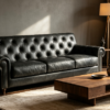 屏幕截图 2026-07-10 142400 Elegant Leather Chair with Rubberwood Legs
