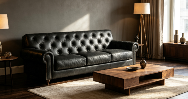 屏幕截图 2026-07-10 142400 Elegant Leather Chair with Rubberwood Legs